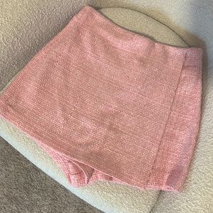 Zara textured skort